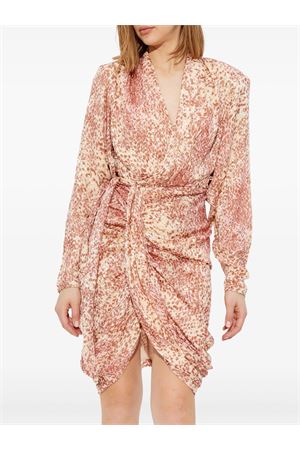 Abito corto Cleora rosa chiaro ISABEL MARANT | RO0648FEC1J06ILREC